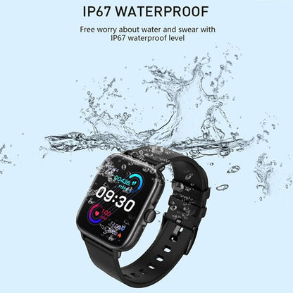 Smart Bluetooth Watch With Heart Rate Monitor Silver Gray