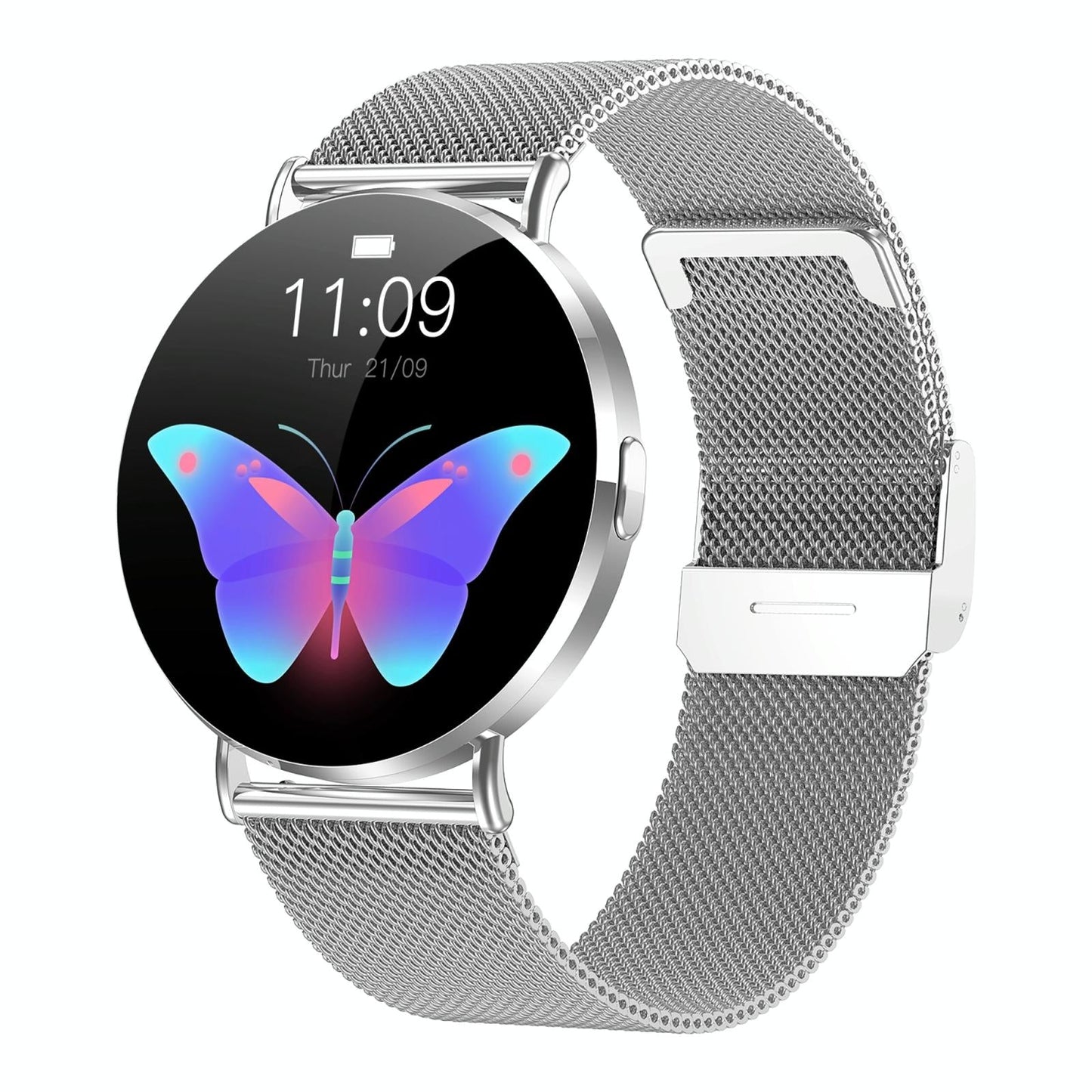 1.32 Inch Colour Screen Smart Watch With Bluetooth Call & Health Monitoring - Gold