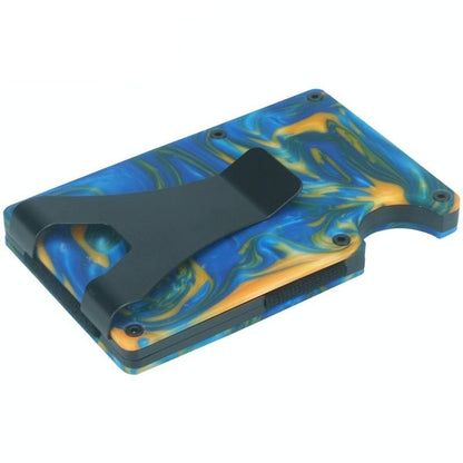 Rfid Blocking Card Holder - Ultra Thin - Green