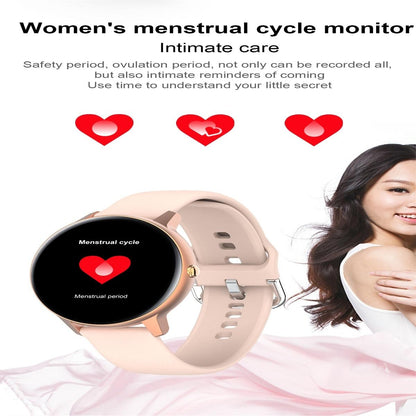 Smart Watch With Ip68 Waterproofing And Health Monitoring - Black