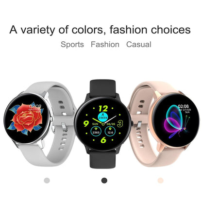 Smart Watch With Ip68 Waterproofing And Health Monitoring - Black