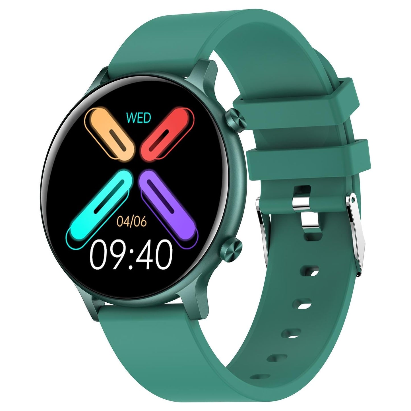 1.32 Inch Waterproof Smart Watch With Bluetooth Calling & Sleep Monitoring - Black