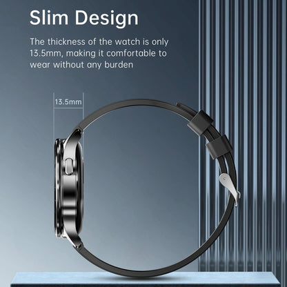 1.39 Inch Waterproof Bracelet Support Bluetooth Call / Nfc / Heart Rate - Black