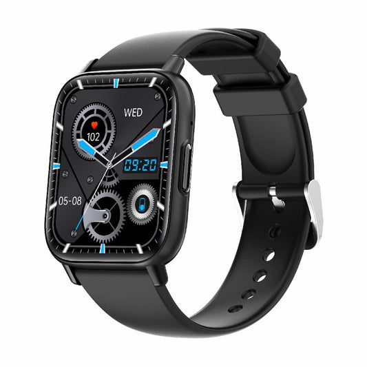 1.83 Inch Bt5.2 Smart Sport Watch Support Bluetooth Call / Sleep / Blood Sugar / Blood Oxygen / Temperature / Heart Rate / Blood Pressure Health Monitor - Black