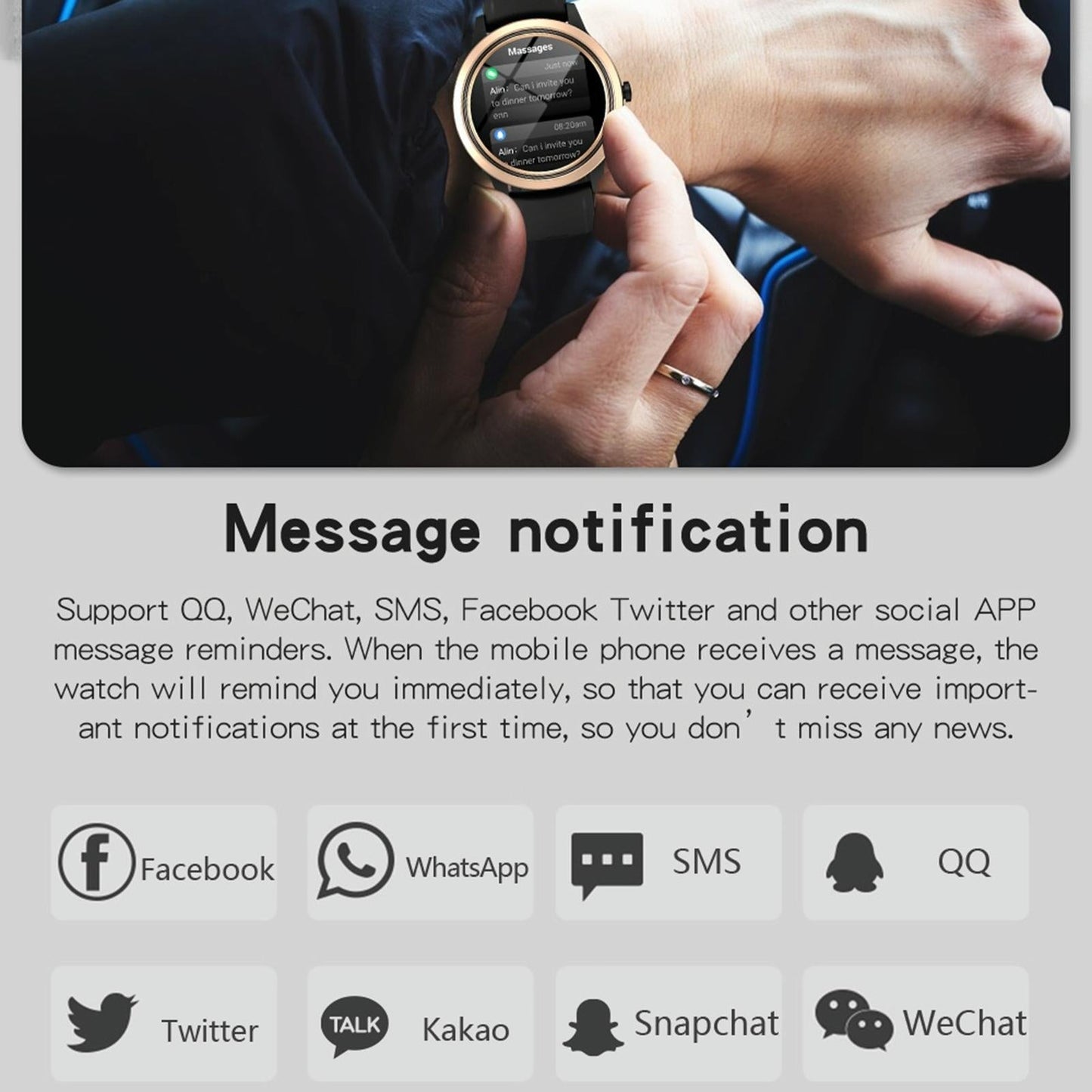1.32 Inch Ips Hd Screen Smart Watch Support Bluetooth Calling / Blood Pressure Monitoring - Pink