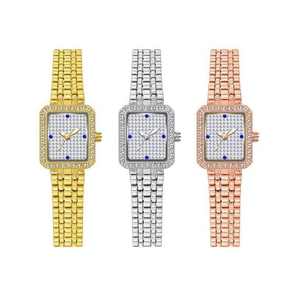 Stylish Diamond Women Alloy Watch Available - Silver