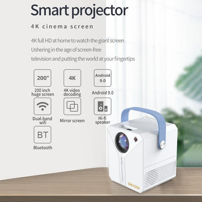 Intelligent Portable 4K Hd Projector - E300