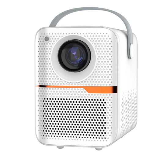 Portable Wifi Projector With Android 10 Os And Hd Display - White