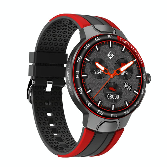 Waterproof Smart Wristband With Menstrual Cycle Reminder And Heart Rate Monitor - Red