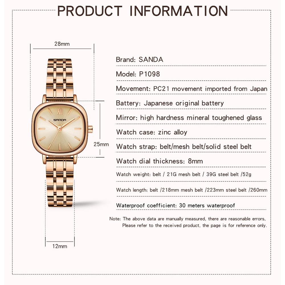 Women Oval Dial Quartz Watch with Simple Bar Scale - Belt Black
