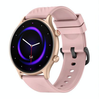 1.39 Inch Screen Ip68 Smart Watch Supports Voice Calling / Health Monitoring - Blue
