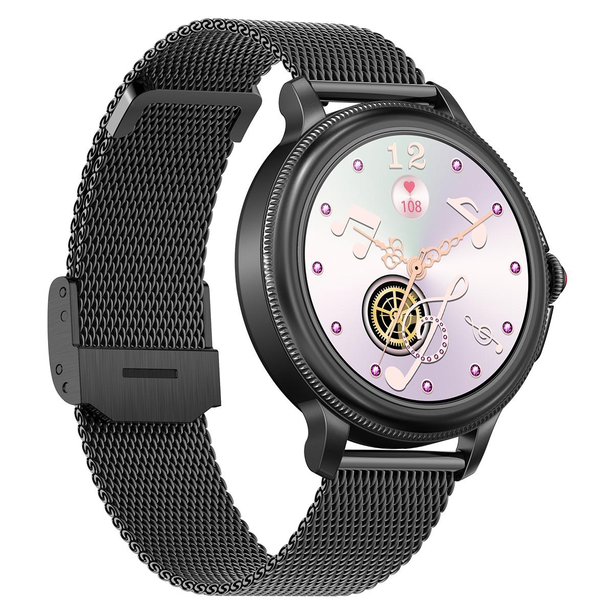 Smart Wristband With Waterproof Heart Rate And Blood Pressure Monitoring - Gold