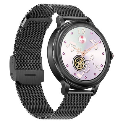 Smart Wristband With Waterproof Heart Rate And Blood Pressure Monitoring - Gold