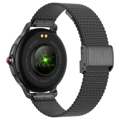 Smart Wristband With Waterproof Heart Rate And Blood Pressure Monitoring - Gold