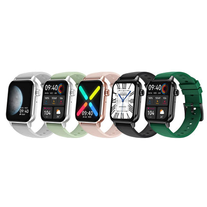1.69 Inch Multifunctional Heart Rate Smart Watch - Silver