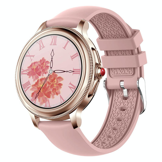 Smart Wristband With Waterproof Heart Rate And Blood Pressure Monitoring - Pink