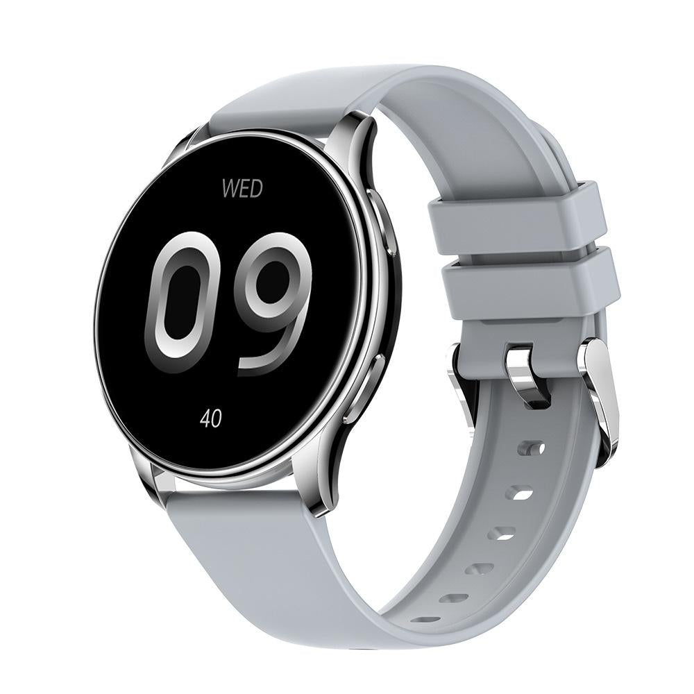 1.32 Inch Health Monitoring Smart Watch With Password Lock - Black
