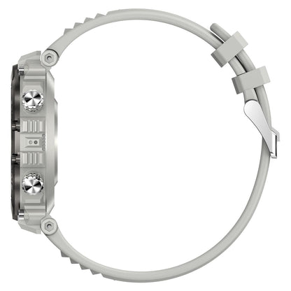 Smart Wristband With Waterproof Heart Rate And Blood Pressure Monitoring - Grey