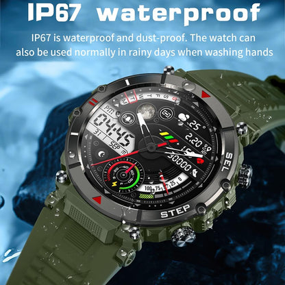 Smart Wristband With Waterproof Heart Rate And Blood Pressure Monitoring - Grey
