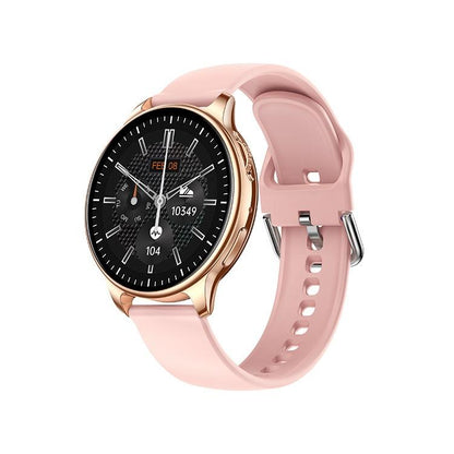 1.32 Inch Bluetooth Calling Smart Watch With Rotary Button - Black