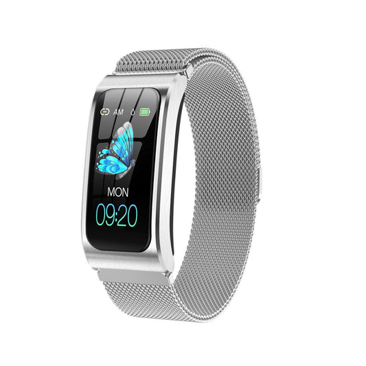 Waterproof Smart Watch With Heart Rate And Sleep Monitoring - Silver