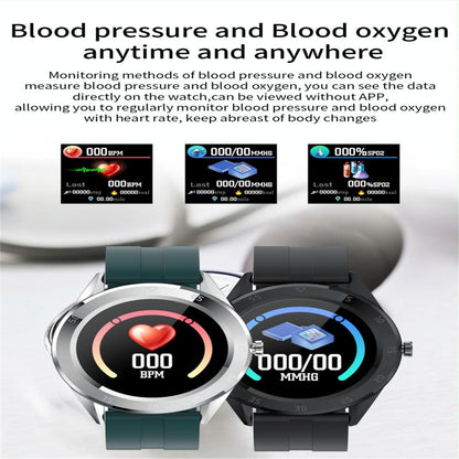 Waterproof Smart Watch With Heart Rate And Sleep Monitoring - Ip68 - Coffee