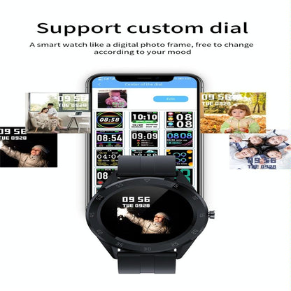 Waterproof Smart Watch With Heart Rate And Sleep Monitoring - Ip68 - Coffee