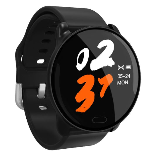 Smart Bracelet With Call / Heart / Blood Monitoring - Colour Screen - Black