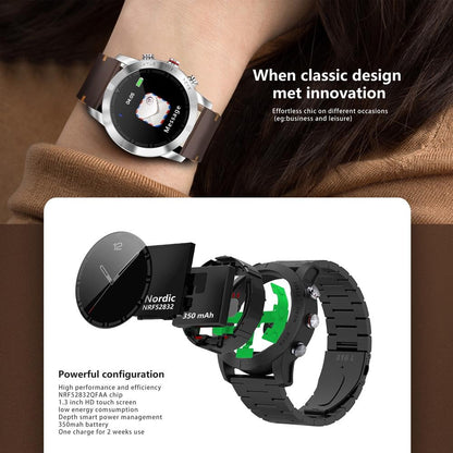 Waterproof Smart Bracelet With Heart Rate Monitor And Multi-Sport Mode - Black