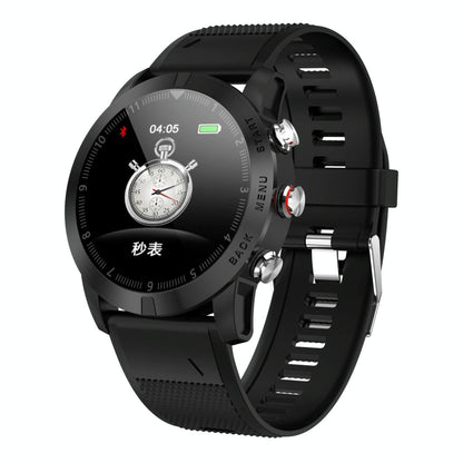 Waterproof Smart Bracelet With Call Reminder And Heart Rate Monitor - Ip68 - Black