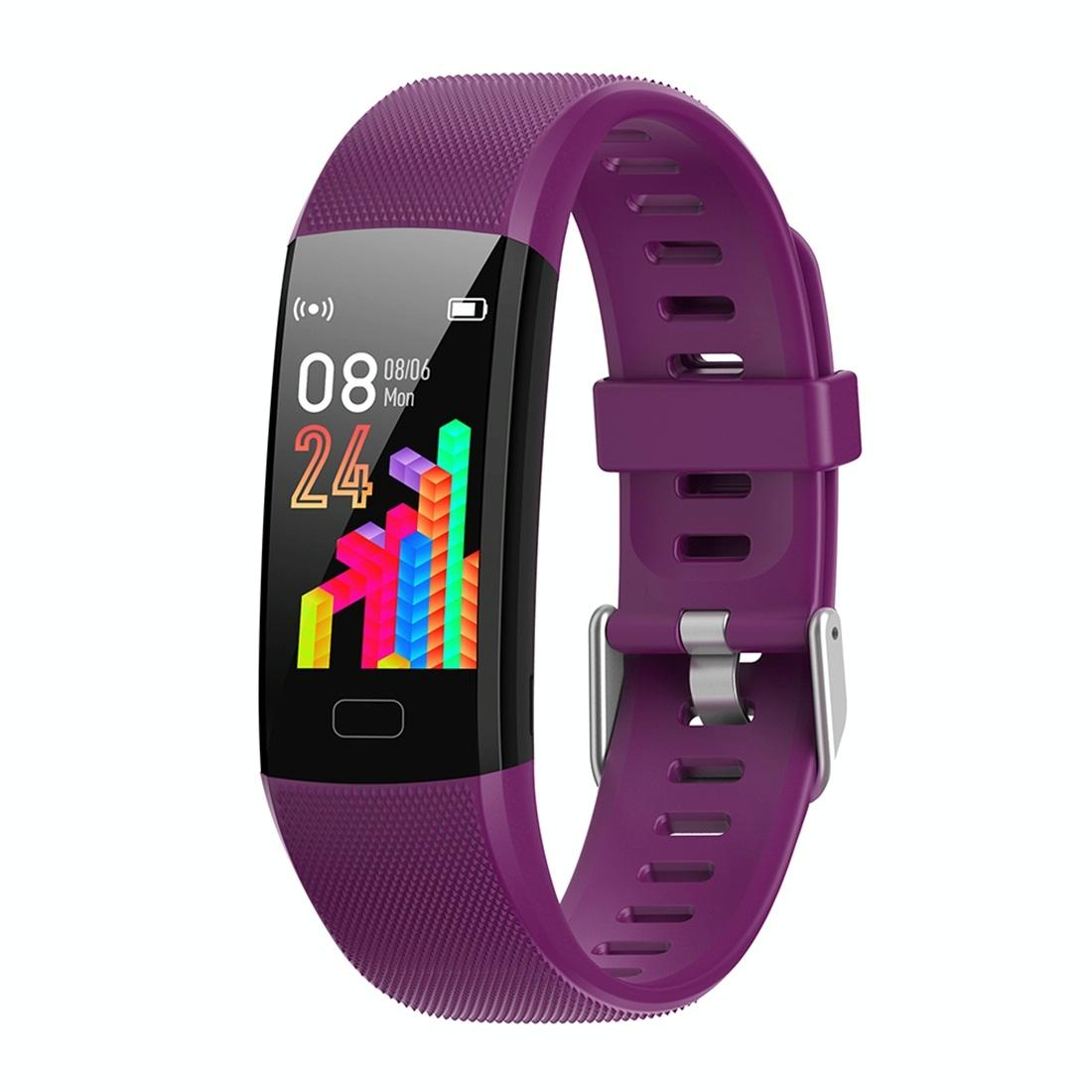Smart Health Bracelet With Call Reminder And Monitoring - Black