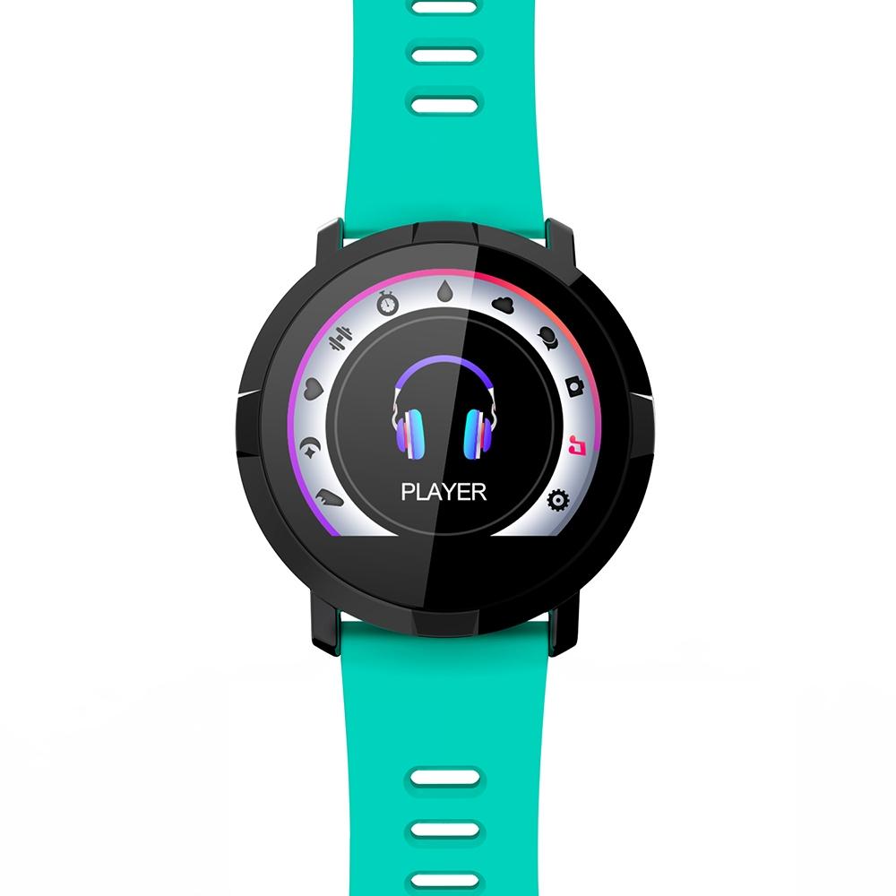 Waterproof Smart Bracelet With Heart Rate Monitor And Sleep Tracker - Black