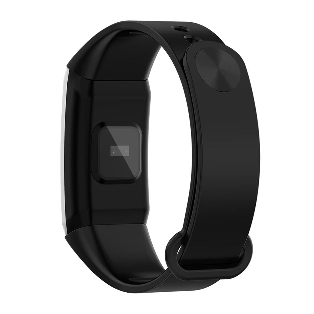 Waterproof Smart Bracelet With Call Reminder And Health Monitoring - Black