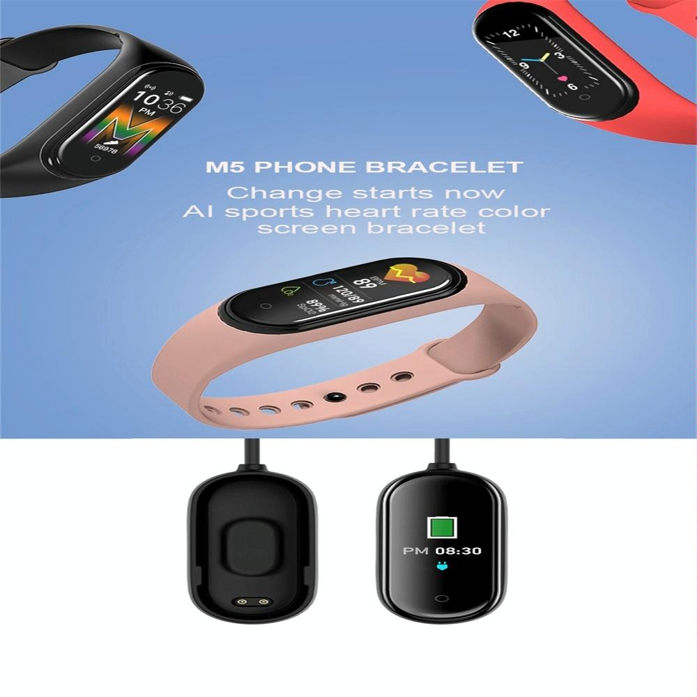 Waterproof Bluetooth Smart Watch With Hr / Bp Monitoring And Colour Screen - Purple