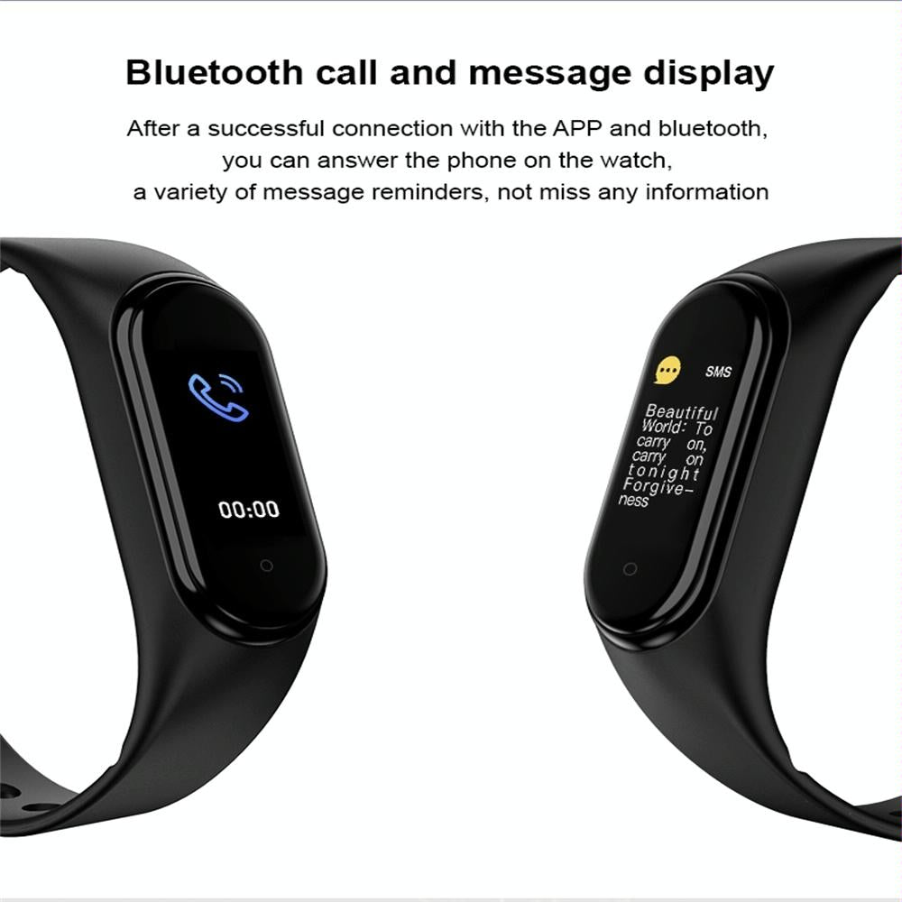 Waterproof Bluetooth Smart Watch With Hr / Bp Monitoring And Colour Screen - Purple