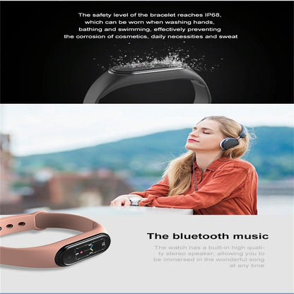 Waterproof Bluetooth Smart Watch With Hr / Bp Monitoring And Colour Screen - Purple