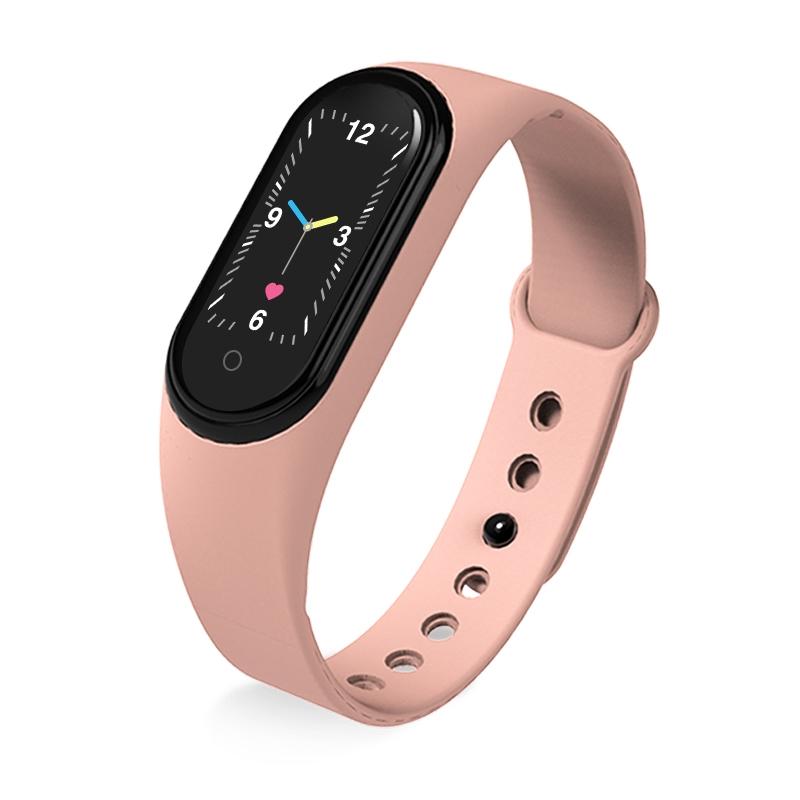 Waterproof Bluetooth Smart Watch With Hr / Bp Monitoring And Colour Screen - Purple