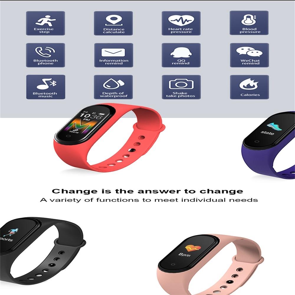 Waterproof Bluetooth Smart Watch With Hr / Bp Monitoring And Colour Screen - Purple