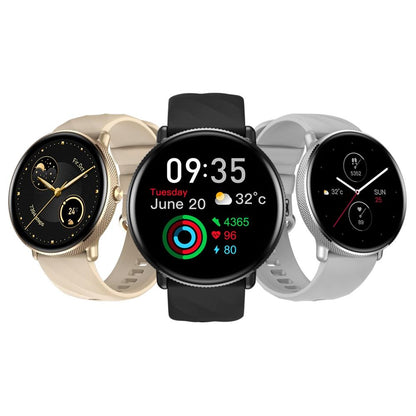 1.43 Inch Screen Voice Calling Smart Watch Support Heart Rate / Blood Pressure / Blood Oxygen - Gold