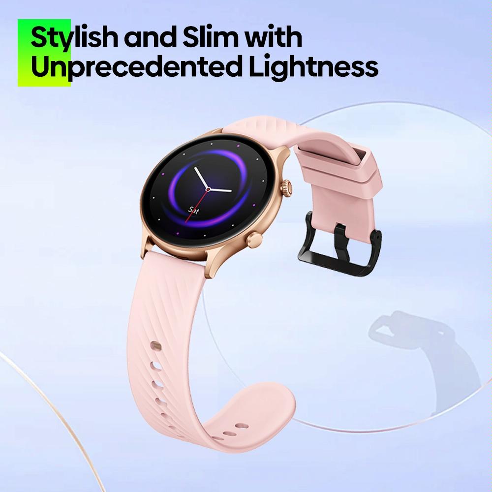 1.39 Inch Screen Ip68 Smart Watch Supports Voice Calling / Health Monitoring - Pink