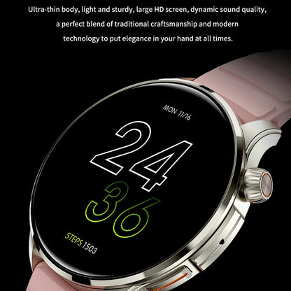 1.43 Inch Bt5.1 Smart Sport Watch With Health Monitoring - Grey