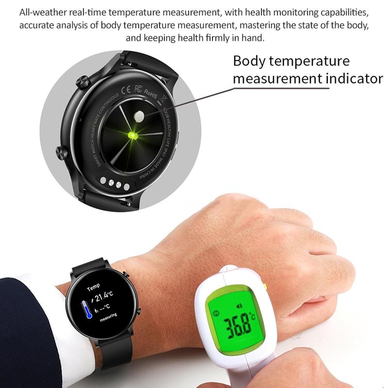1.32 Inch Waterproof Smart Watch With Bluetooth Calling & Sleep Monitoring - Pink