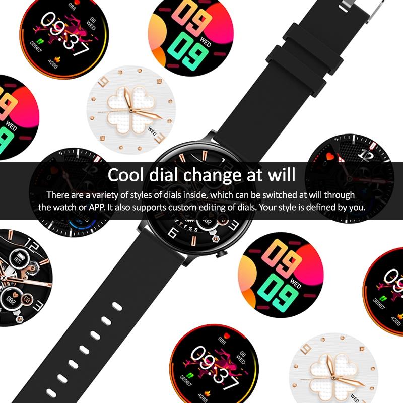 1.32 Inch Waterproof Smart Watch With Bluetooth Calling & Sleep Monitoring - Pink