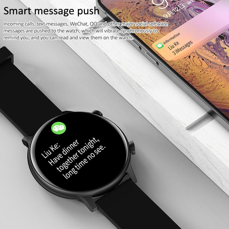 1.32 Inch Waterproof Smart Watch With Bluetooth Calling & Sleep Monitoring - Pink