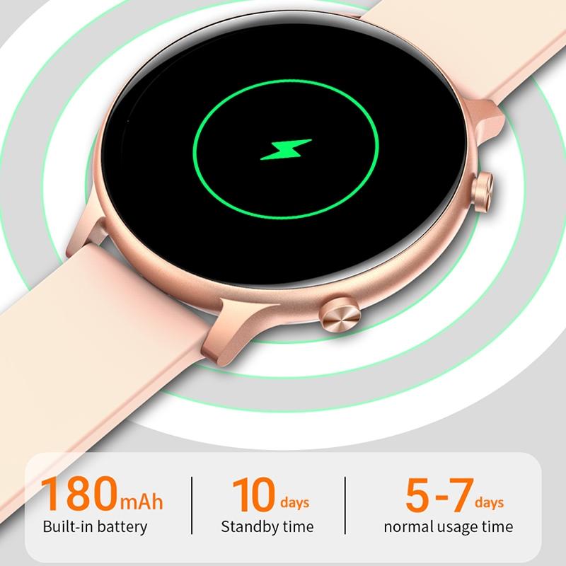1.32 Inch Waterproof Smart Watch With Bluetooth Calling & Sleep Monitoring - Pink