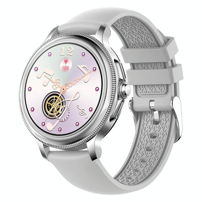 Smart Wristband With Waterproof Heart Rate And Blood Pressure Monitoring - Silver