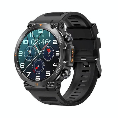 1.39 Inch Heart Rate / Blood Pressure / Blood Oxygen Monitoring Smart Calling Watch - Green