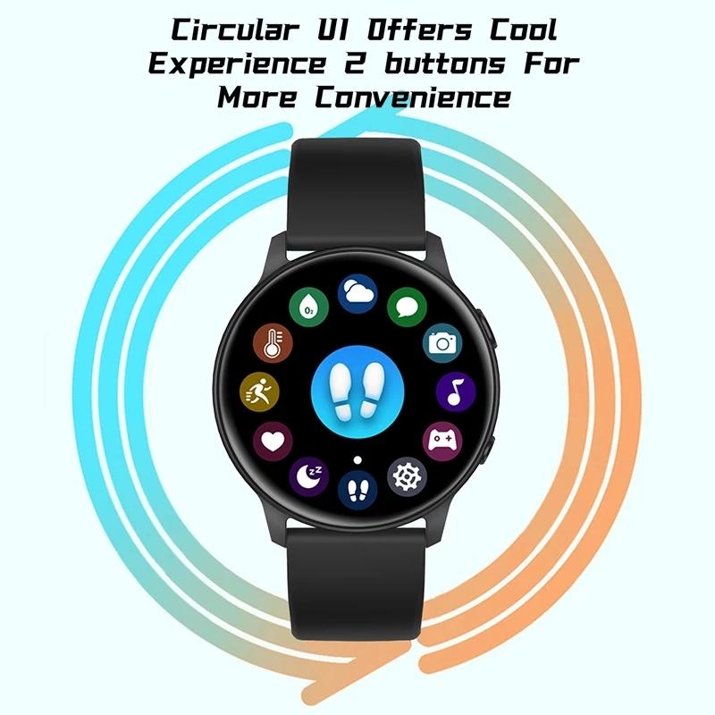 Waterproof Smart Watch With Colour Screen - Ip68 - Pink