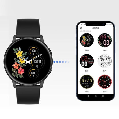 Waterproof Smart Watch With Colour Screen - Ip68 - Pink