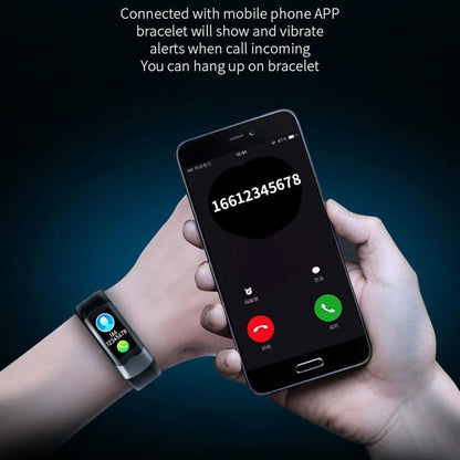 Smart Bracelet With Tft Hd Display Blood Oxygen & Sleep Monitoring - Red